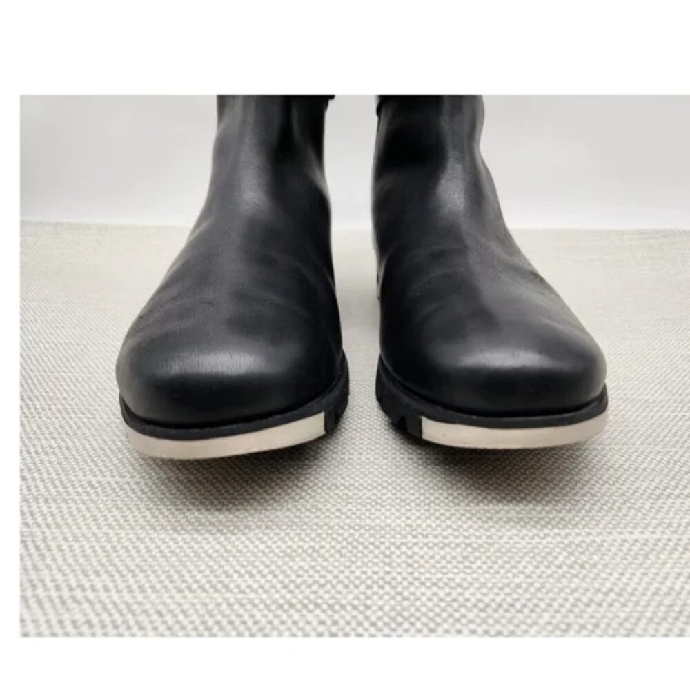 Sorel Harlow Cozy Size 8 Waterproof Ankle Bootie Black Noir color. - Picture 6 of 16